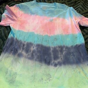 Tie-Dye T-Shirt in Pastel Colors